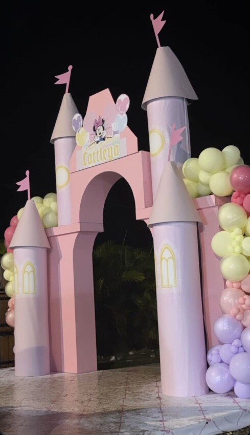 Yailin La Más Viral recrea un mundo de Disney para celebrar los tres años de su hija Cattleya