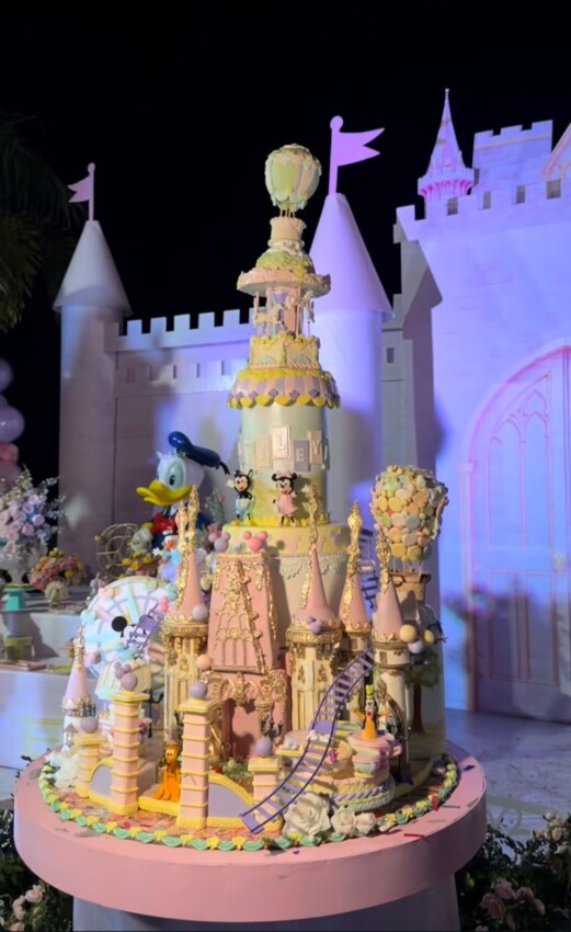 Yailin La Más Viral recrea un mundo de Disney para celebrar los tres años de su hija Cattleya