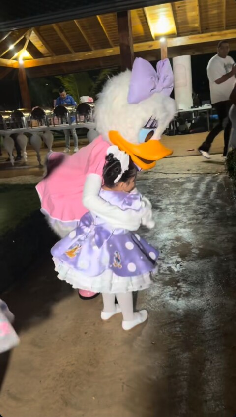 Yailin La Más Viral recrea un mundo de Disney para celebrar los tres años de su hija Cattleya