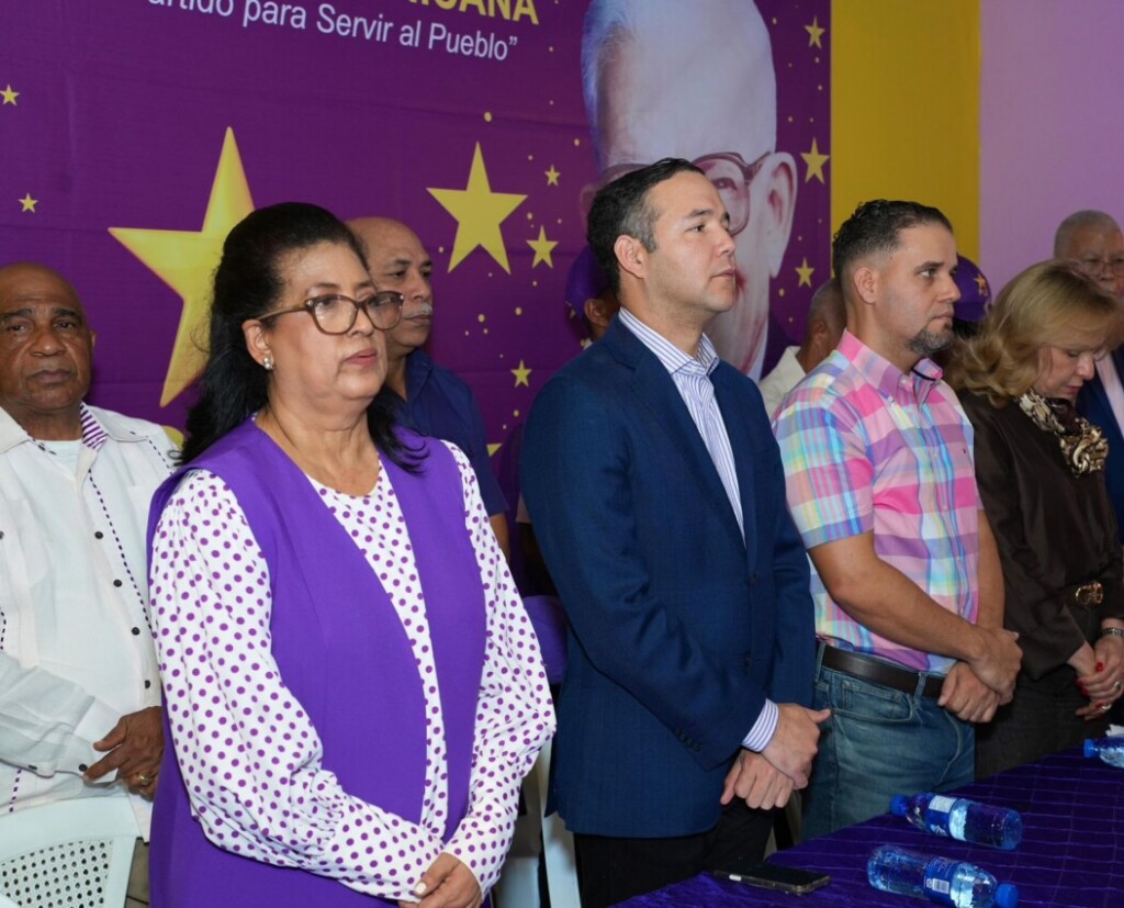 El secretario general del Partido de la Liberación Dominicana (PLD), Johnny Pujols y la exsenadora Cristina Lizardo / fuente externa.