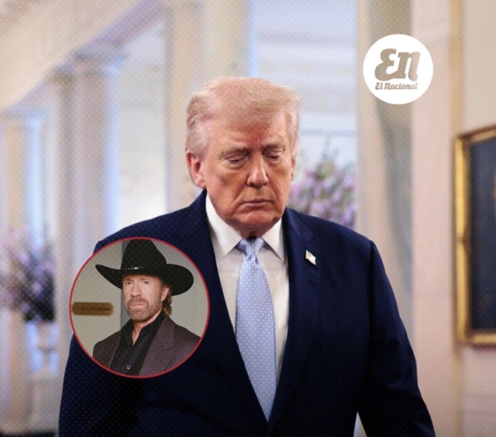 Trump lamenta la muerte de Chuck Norris: «Era un tipo de duro. No quisieras pelear con él»