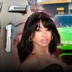 Yailin La Más Viral arrestada con armas de fuego en su Lamborghini