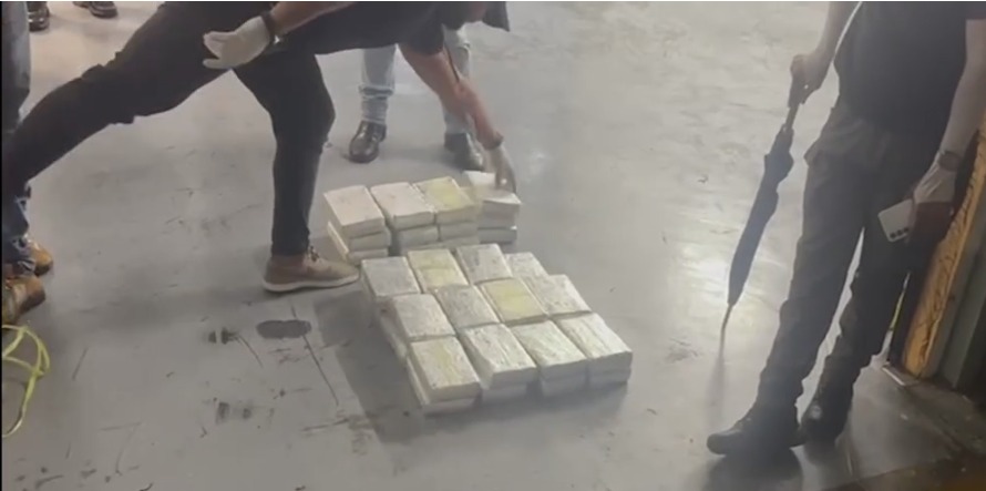 Incautan 41 kilos de cocaína en Puerto Caucedo; ningún sospechoso fue arrestado