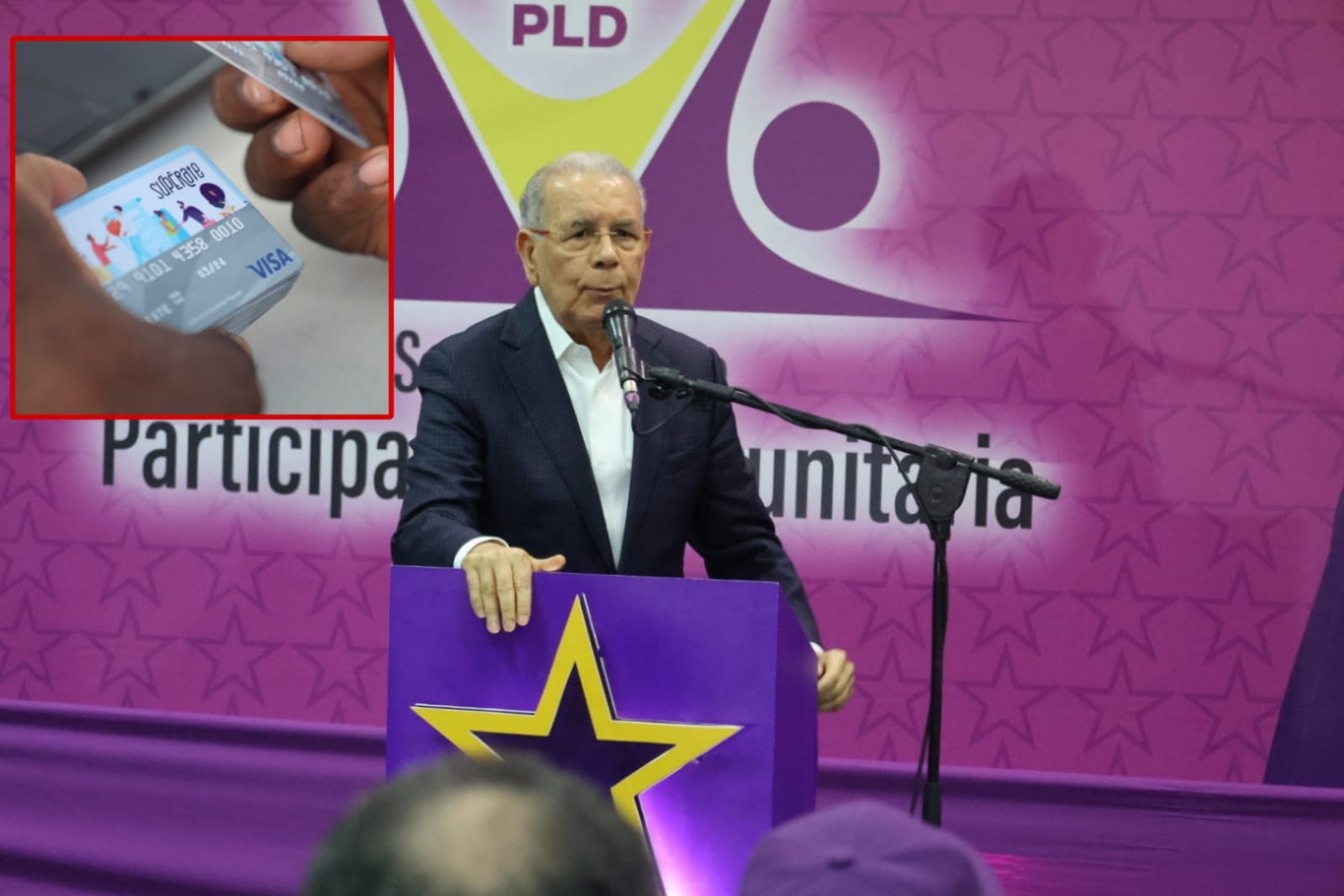 Danilo Medina denuncia despilfarro en programas sociales del Gobierno actual