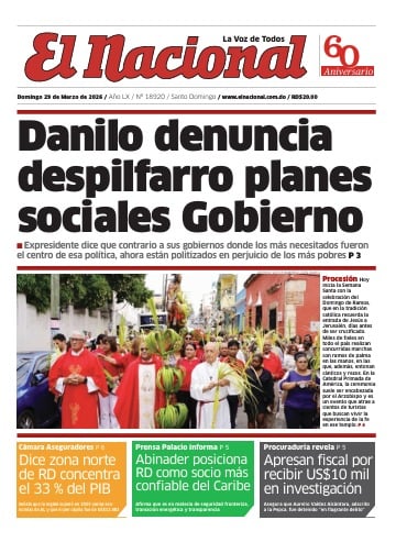 Impreso domingo 29 de marzo del 2026