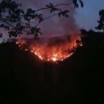 Sur Futuro ofrece ayuda a brigadas control de incendio cordillera Central