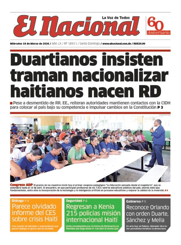 Impreso miércoles 18 de marzo 2026