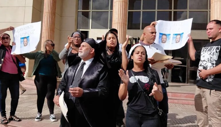 Familia exige justicia tras la muerte de obrero en dotación policial de Gurabo