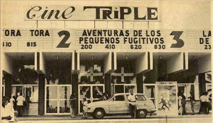 Inicios de proyección de películas para cine en barrios de la capital y provincias de RD