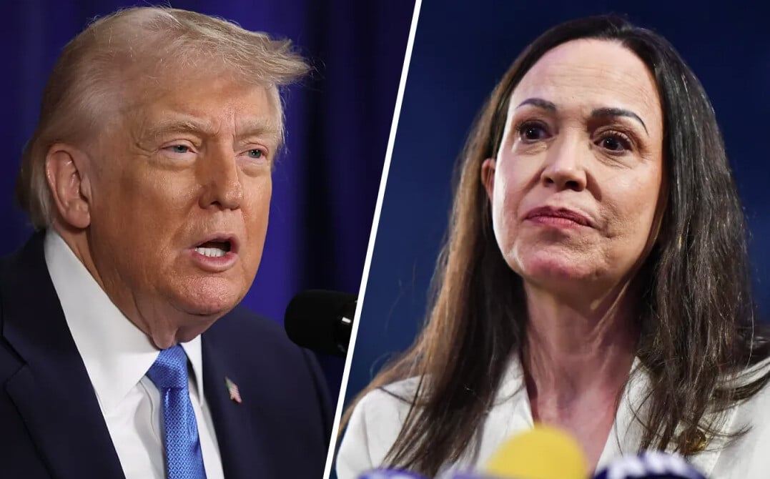 Trump aconseja a Machado no regresar a Venezuela por su seguridad