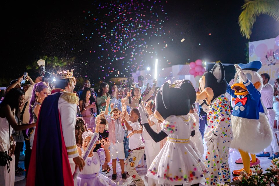 Yailin La Más Viral recrea un mundo de Disney para celebrar los tres años de su hija Cattleya