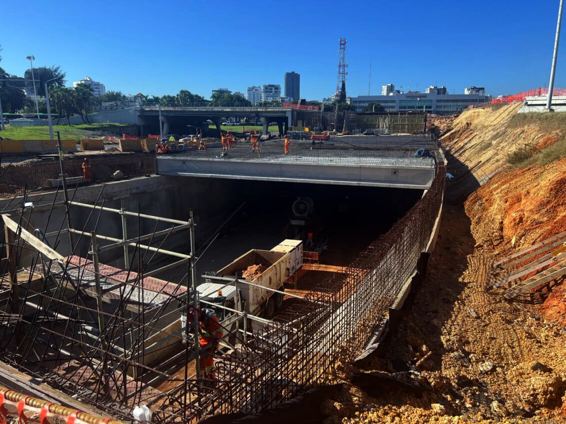 Túnel de la Luperón podría estar listo a finales del mes junio si no hay contratiempos