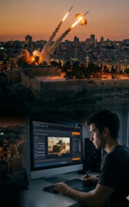 El frente invisible en la guerra entre Irán y EE. UU. donde la verdad es la primera víctima