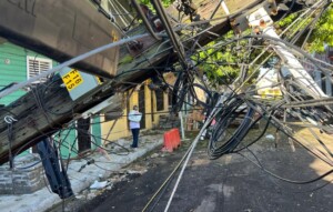 Daños en la capital 