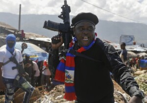 Barbecue y pandilleros haitianos.