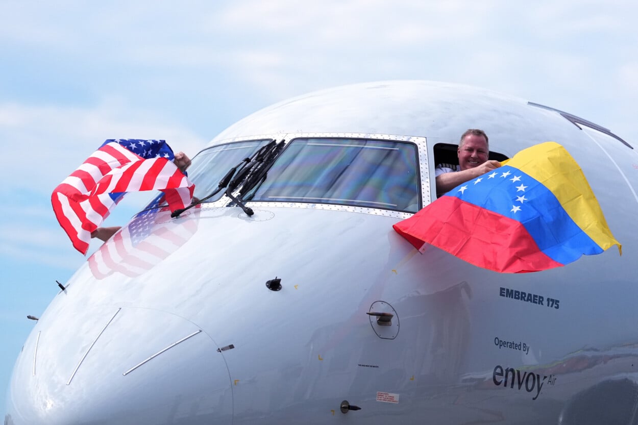 Tras siete años, aterriza en Caracas primer vuelo directo desde Estados Unidos