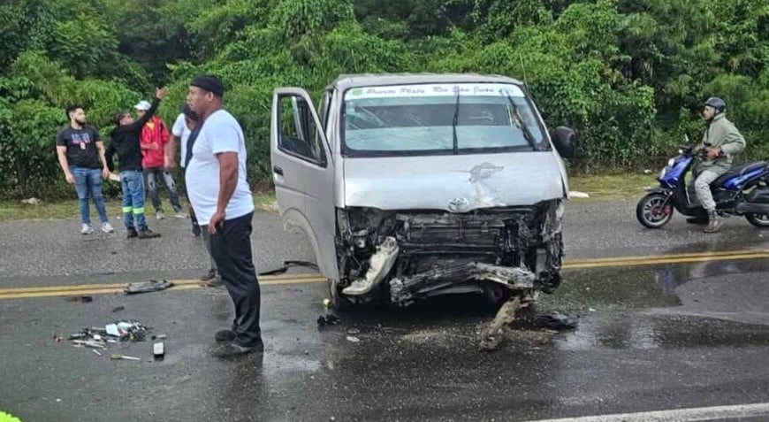 Trágico accidente en Puerto Plata deja 2 muertos y 4 heridos