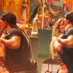 Alejandro Sanz y Stephanie Cayo desatan furor con beso en pleno show
