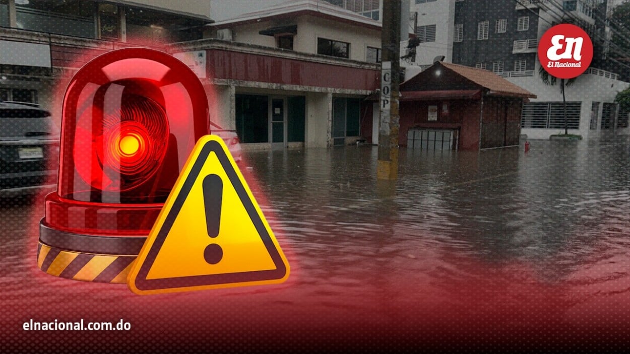 ¡ALERTA ROJA para el Gran Santo Domingo! COE declara la capital en máximo aviso