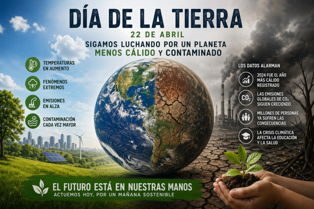 Día de la Tierra: el planeta enfrenta más calor, contaminación y eventos extremos