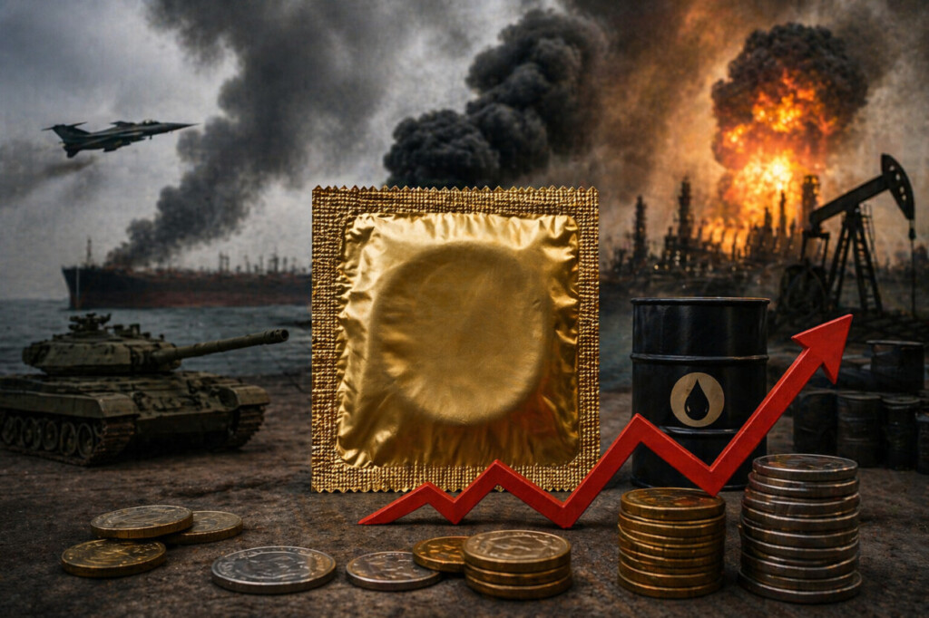 ¡Ni el sexo se salva! La guerra eleva el costo de los condones hasta 30 %