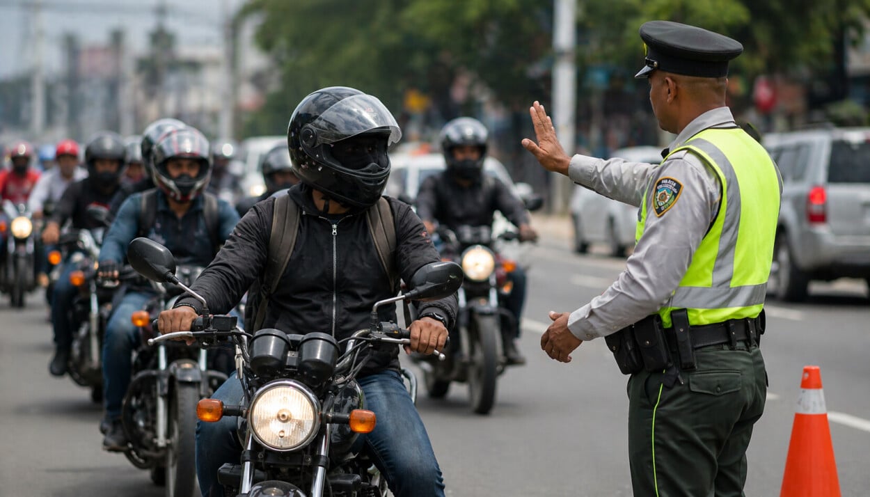 Más de 834 mil motociclistas fiscalizados en 2025, ¿pero cuántos quedaron fuera?