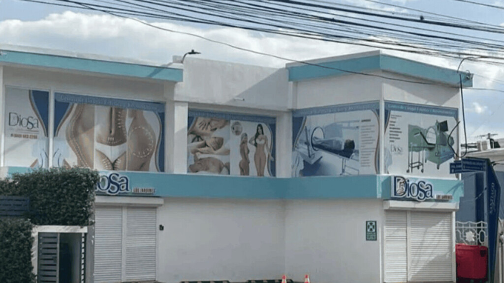Fachada de la clínica Diosa