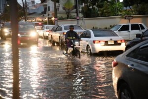 Estas son las avenidas afectadas por lluvias en Santo Domingo
