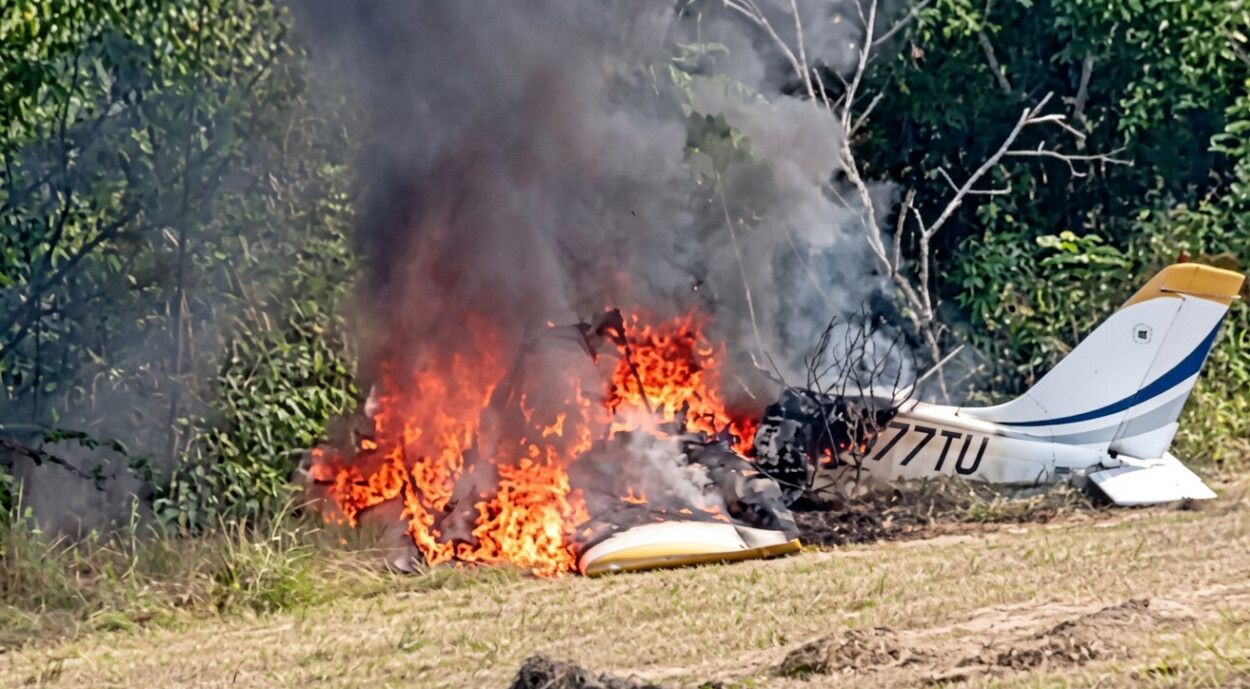 Accidente aéreo en Dajabón deja dos heridos
