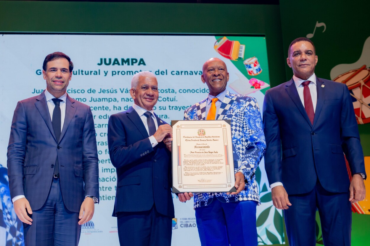 Senado reconoce figuras del arte y la cultura del Cibao 