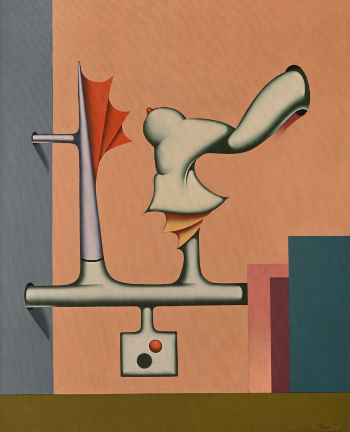 Pieza del  artista fallecido en el 2022.