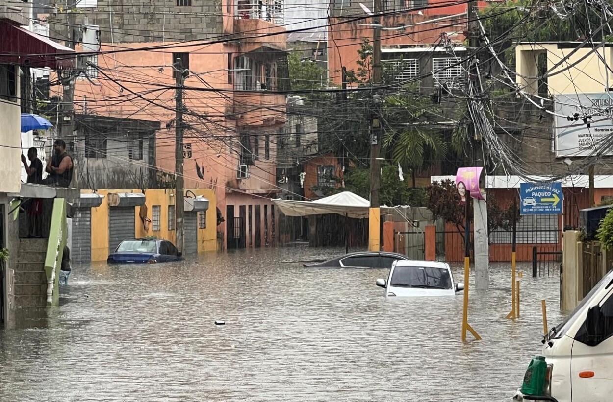 Lluvias: conoces los siete puntos del Distrito Nacional con mayores inundaciones por vaguada