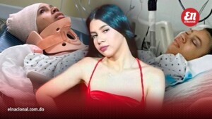 Se debate entre la vida y la muerte joven baleada en Santiago por policías cuando se dirigía a buscar a su madre