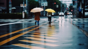 Seguirán los aguaceros hasta el miércoles