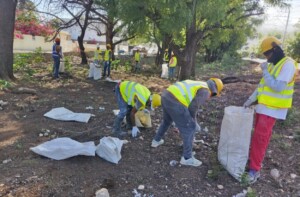 Pedernales: empresa privada embellece entrada de la ciudad ante falta de apoyo de otras compañías