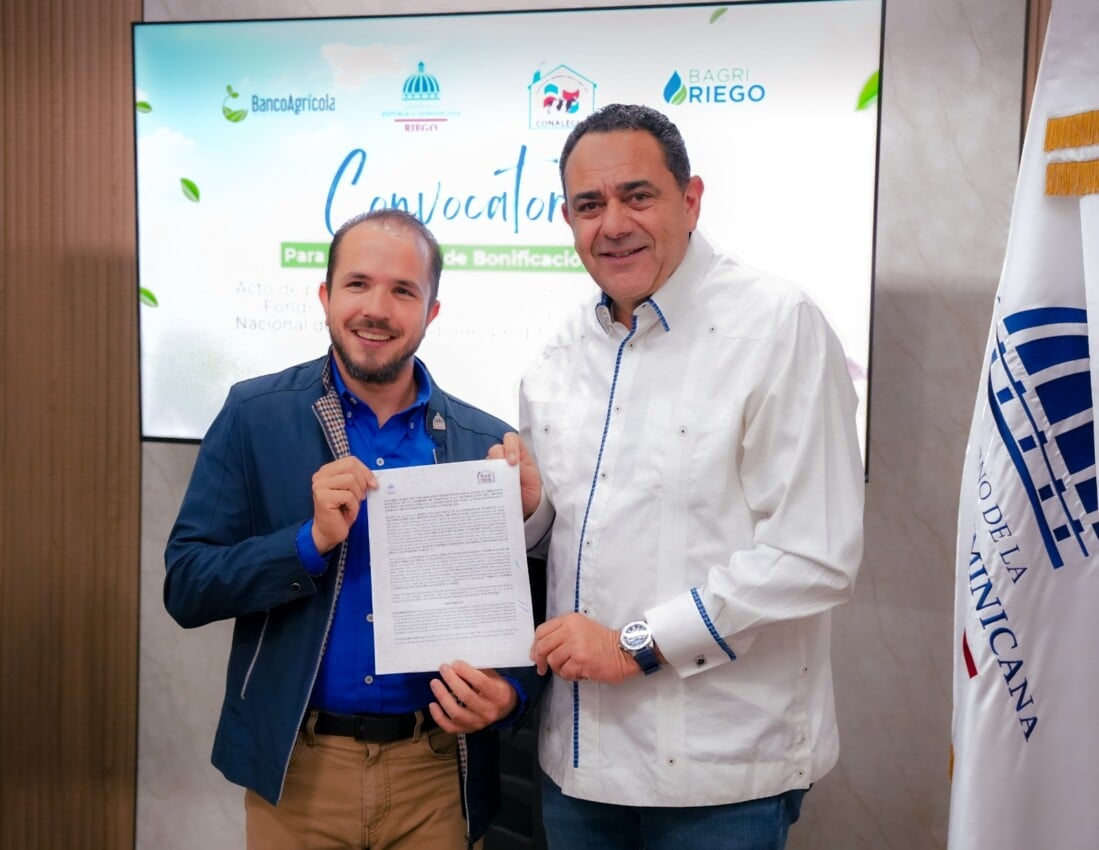 Abren convocatoria con RD$30 millones para riego en producción lechera