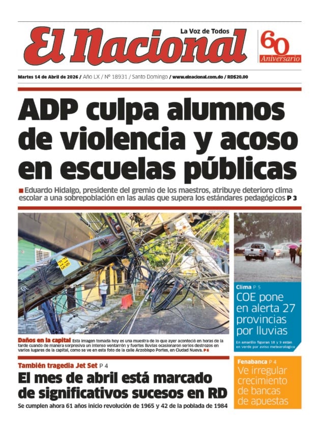 Impreso martes 14 de abril 2026