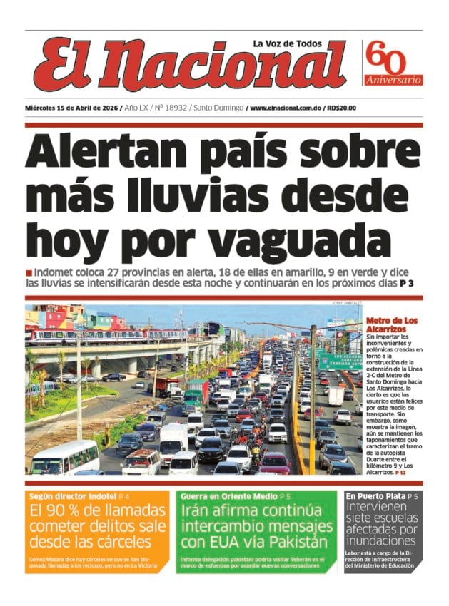 Impreso miércoles 15 de abril 2026