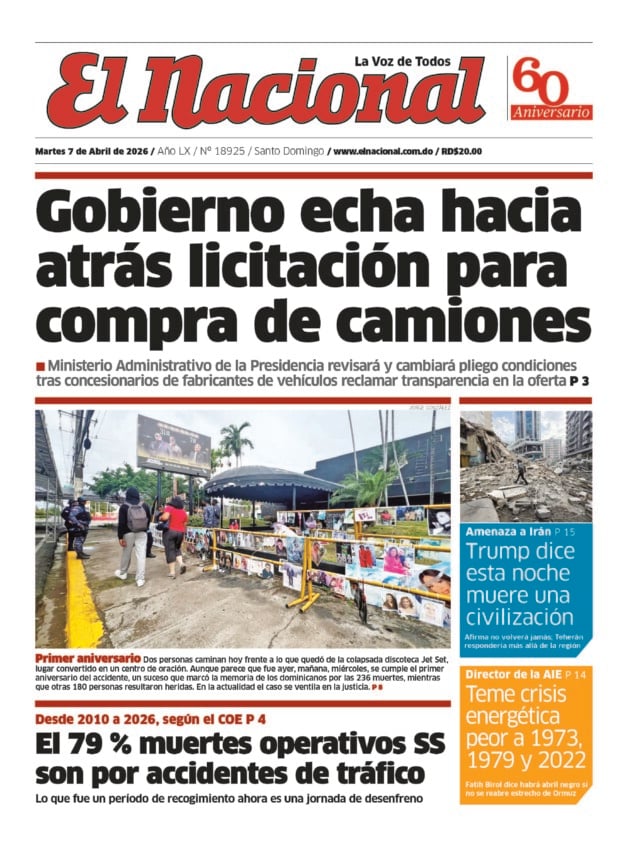 Impreso martes 7 de abril 2026