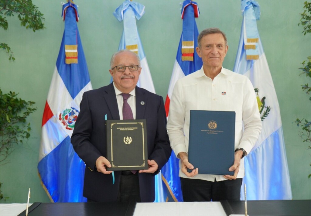 República Dominicana y Guatemala sellan acuerdo para impulsar cooperación económica