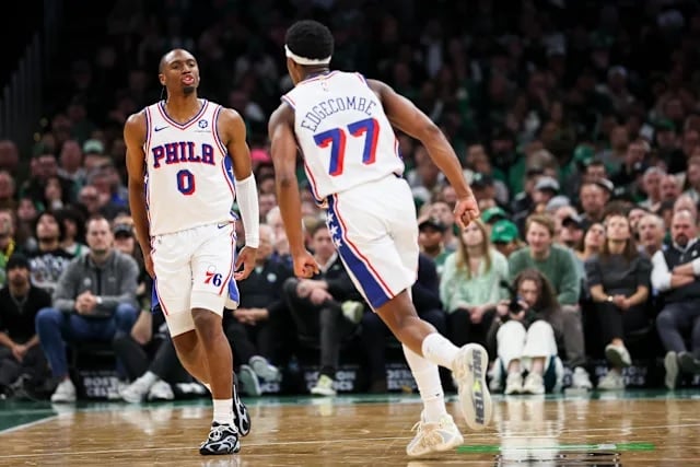 Edgecombe y Maxey se crecen por los Sixers y sorprenden a los Celtics
