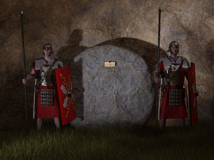 Las escrituras narran que, al día siguiente (Sábado Santo), después de la preparación, se reunieron ante Pilato los principales sacerdotes y los fariseos para hacer una importante advertencia.