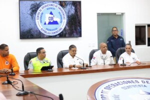 COE: Ocho provincias y el Distrito Nacional en alerta por lluvias