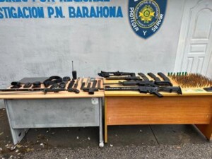 Apresan a “El Guardia” y le ocupan fusiles, subametralladoras y más de 200 municiones en Barahona