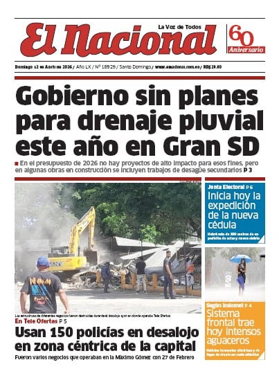 Impreso domingo 12 de abril del 2026
