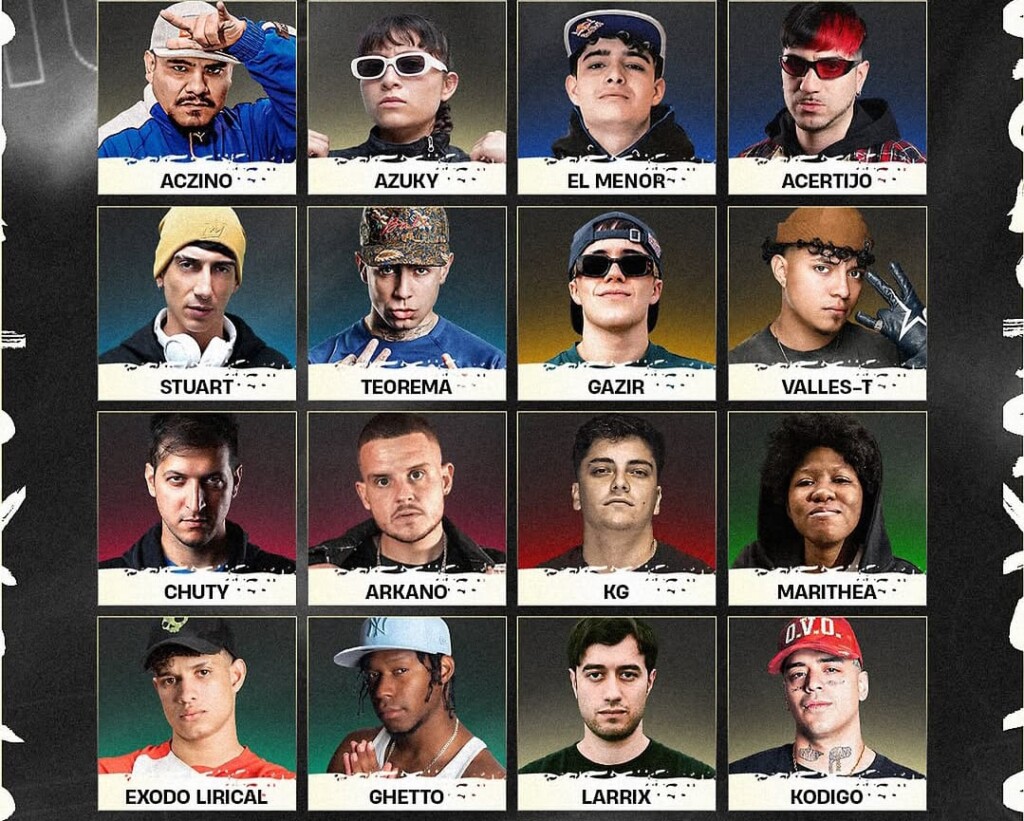 Un total de 16 MCs participarán en la FMS Internacional 2026. 