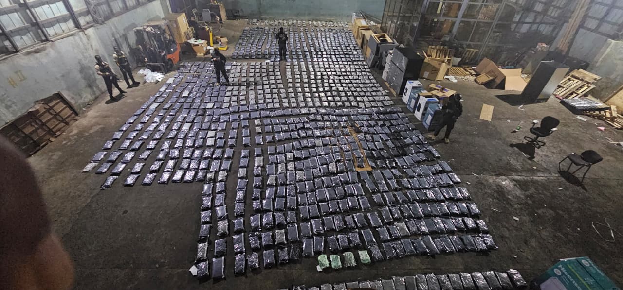 Decomisan 1,613 paquetes marihuana y cocaína en Puerto Plata y Baní