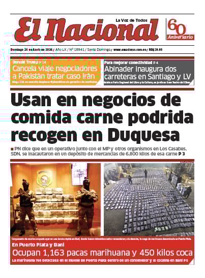 Impreso domingo 26 de abril del 2026