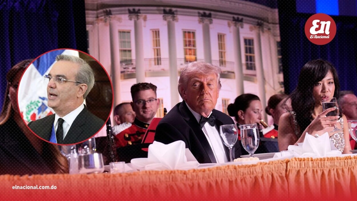 Luis Abinader condena el «cobarde ataque» durante cena de la prensa con Trump