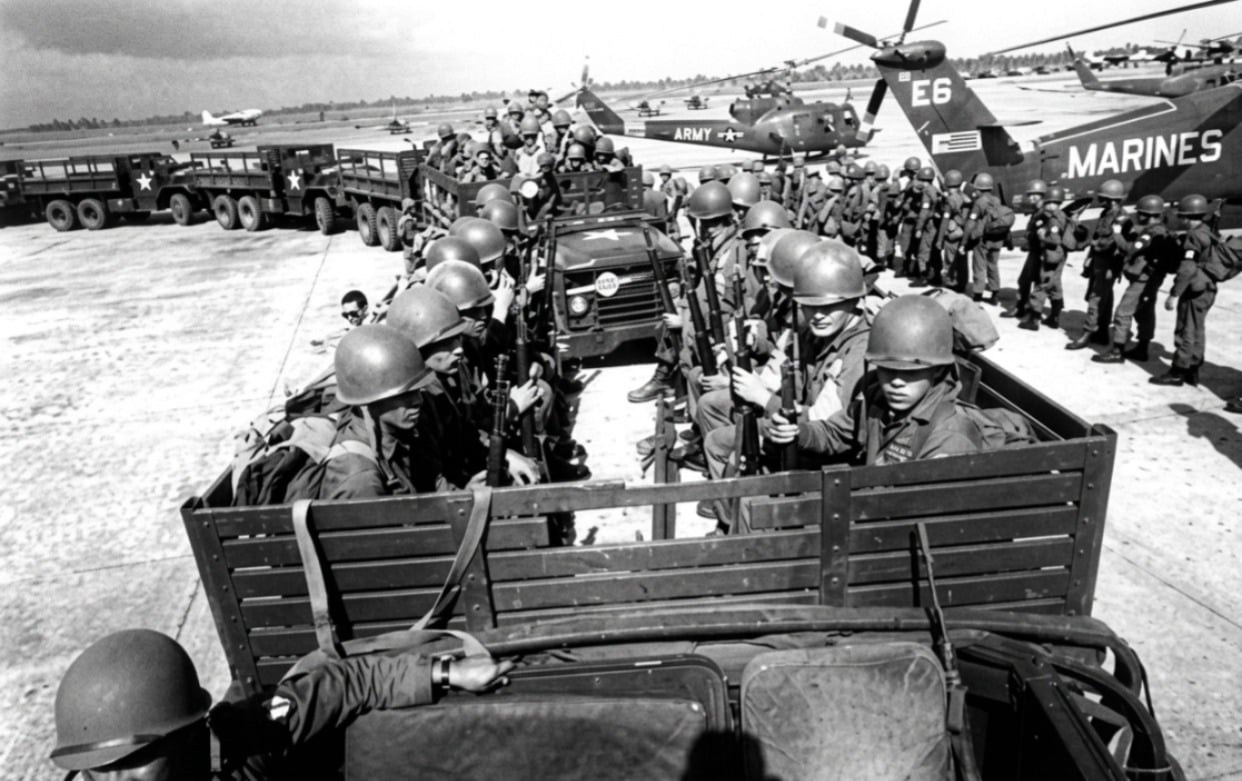 Dualidad de la intervención de tropas de EE. UU. durante revolución de 1965 en RD